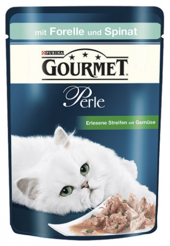26 X GOURMET PERLE FOREL.+SPINAT85G