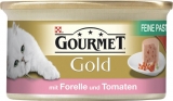 12 X GOURMET GOLD PAST.FOR.+TOM.85G